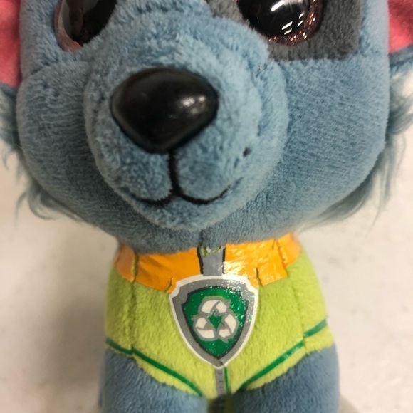 Ty Beanie Boos Paw Patrol ROCKY the Dog Plush Toy - Picture 4 of 6